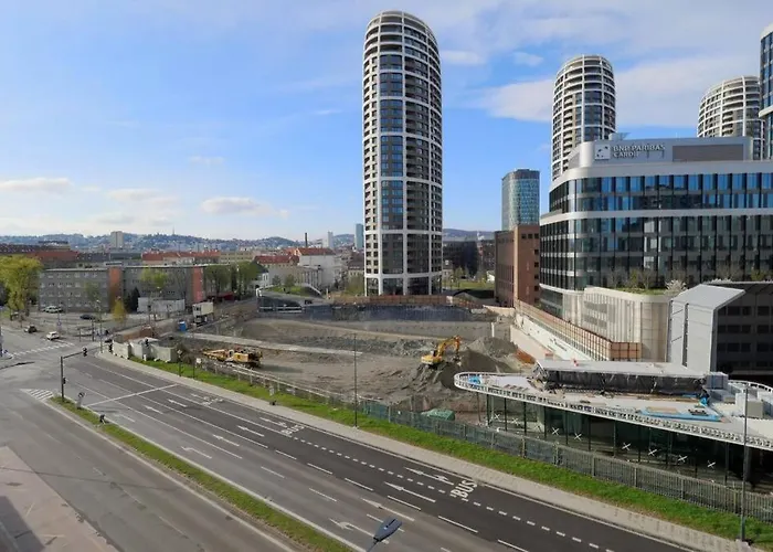 3 Apartment, Terrace, New Building, Old Bratislava