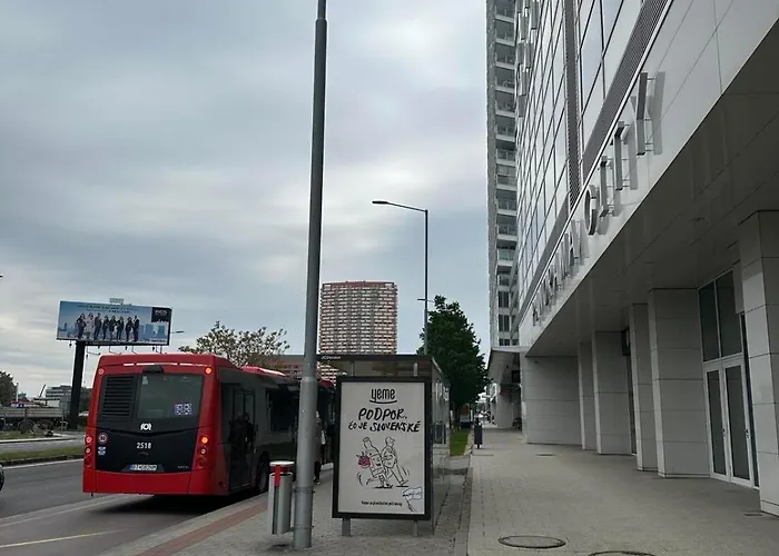 3 Apartment, Terrace, New Building, Old Bratislava